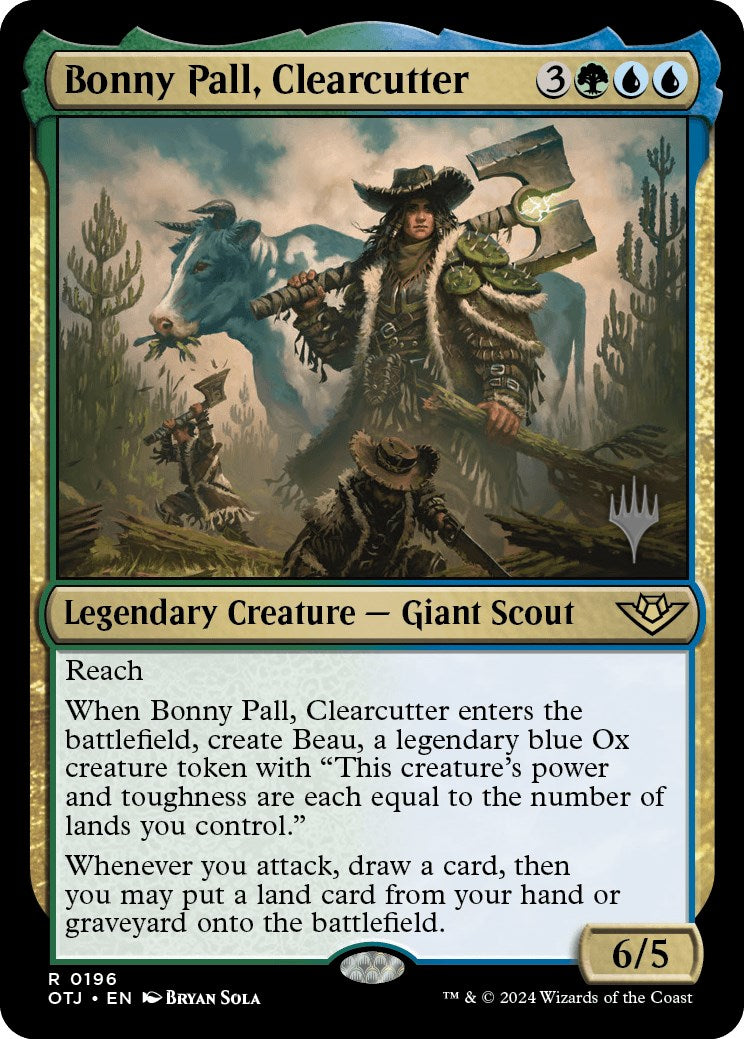 Bonny Pall, Clearcutter (Promo Pack) [Outlaws of Thunder Junction Promos] | Mindsight Gaming