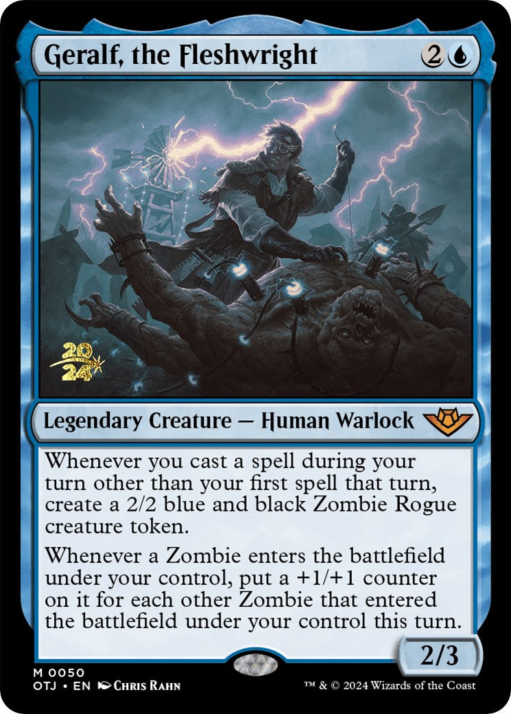 Geralf, the Fleshwright [Outlaws of Thunder Junction Prerelease Promos] | Mindsight Gaming