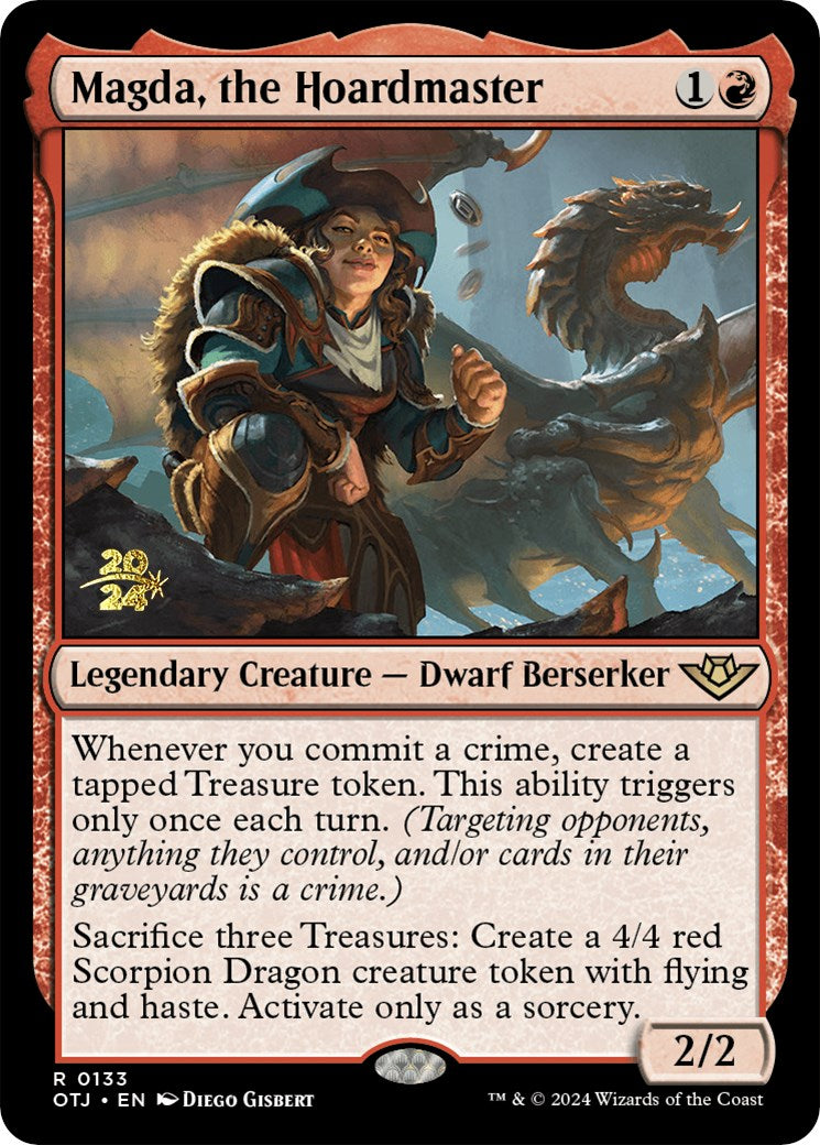 Magda, the Hoardmaster [Outlaws of Thunder Junction Prerelease Promos] | Mindsight Gaming