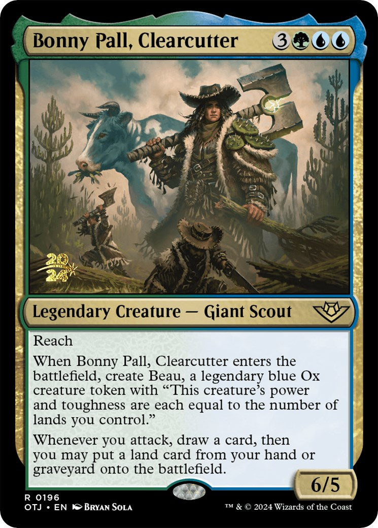 Bonny Pall, Clearcutter [Outlaws of Thunder Junction Prerelease Promos] | Mindsight Gaming