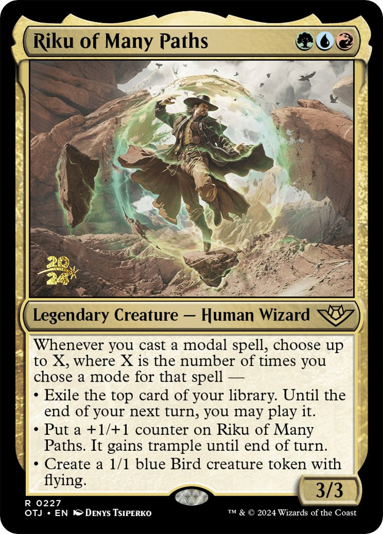 Riku of Many Paths [Outlaws of Thunder Junction Prerelease Promos] | Mindsight Gaming