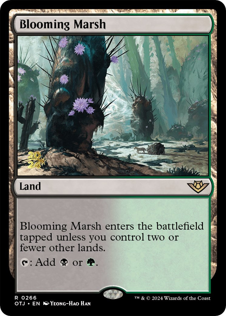 Blooming Marsh (OTJ) [Outlaws of Thunder Junction Prerelease Promos] | Mindsight Gaming
