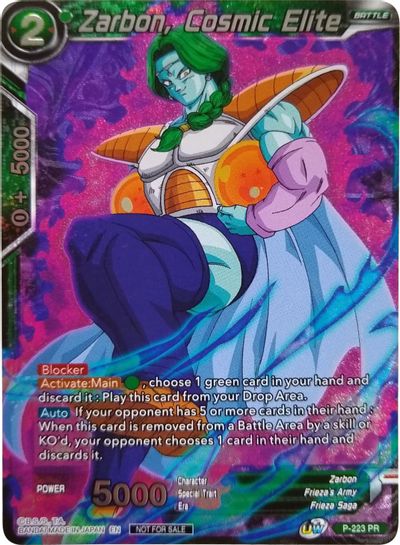 Zarbon, Cosmic Elite (Player's Choice) (P-223) [Promotion Cards] | Mindsight Gaming