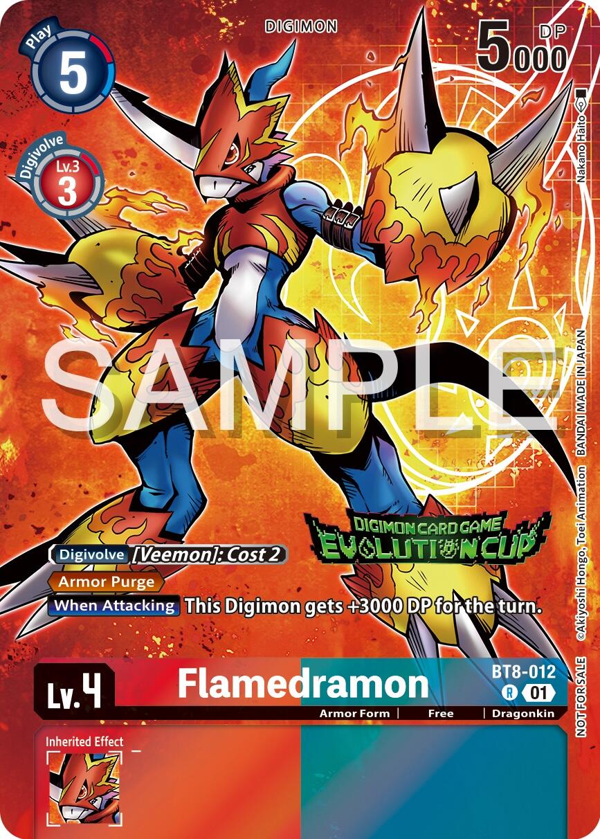 Flamedramon [BT8-012] (2024 Evolution Cup) [New Awakening Promos] | Mindsight Gaming