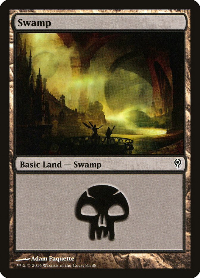 Swamp (81) [Duel Decks: Jace vs. Vraska] | Mindsight Gaming