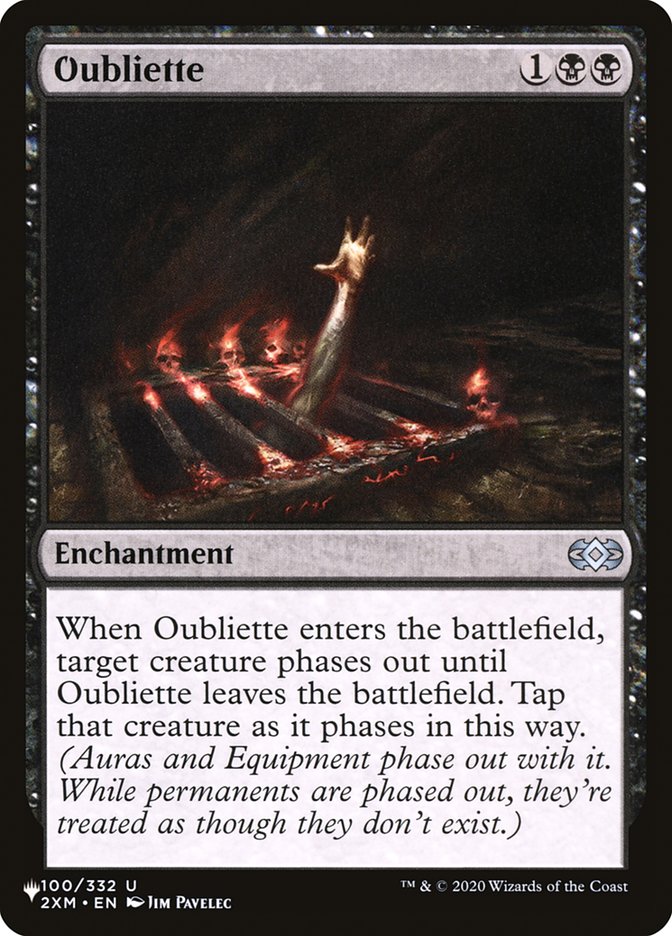Oubliette [The List] | Mindsight Gaming