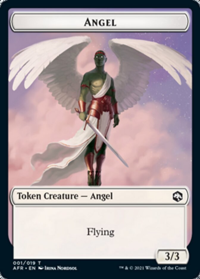 Angel Token [Dungeons & Dragons: Adventures in the Forgotten Realms Tokens] | Mindsight Gaming