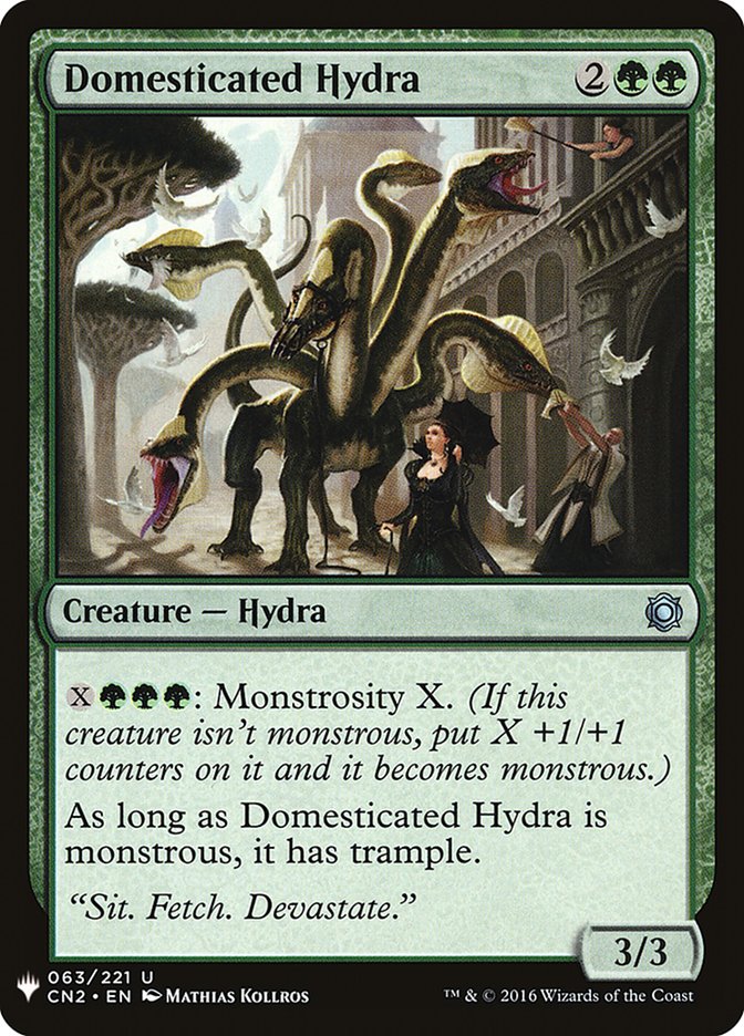 Domesticated Hydra [Mystery Booster] | Mindsight Gaming