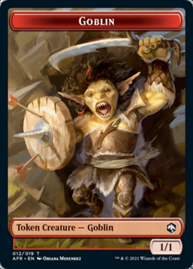 Dungeon of the Mad Mage // Goblin Double-Sided Token [Dungeons & Dragons: Adventures in the Forgotten Realms Tokens] | Mindsight Gaming