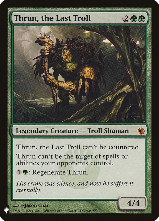 Thrun, the Last Troll [Mystery Booster] | Mindsight Gaming