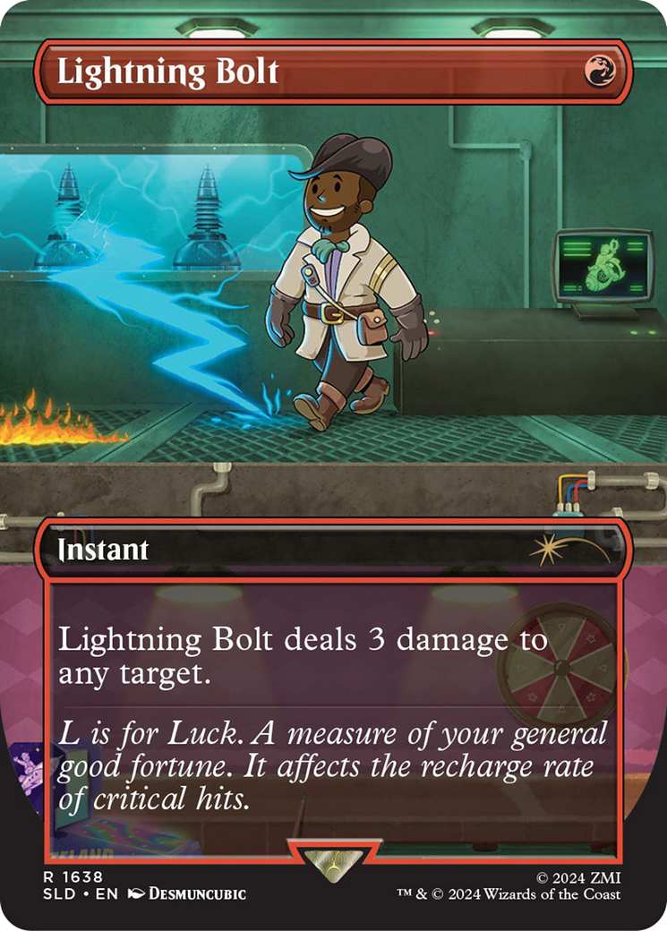 Lightning Bolt (1638) [Secret Lair Drop Series] | Mindsight Gaming