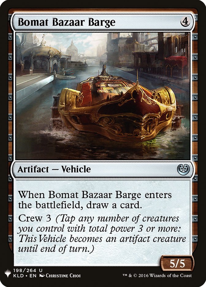 Bomat Bazaar Barge [Mystery Booster] | Mindsight Gaming