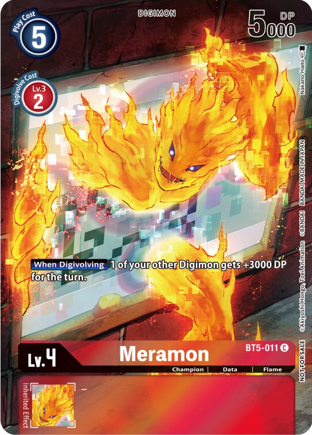 Meramon [BT5-011] (25th Special Memorial Pack) [Battle of Omni Promos] | Mindsight Gaming