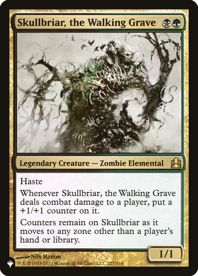 Skullbriar, the Walking Grave [The List] | Mindsight Gaming