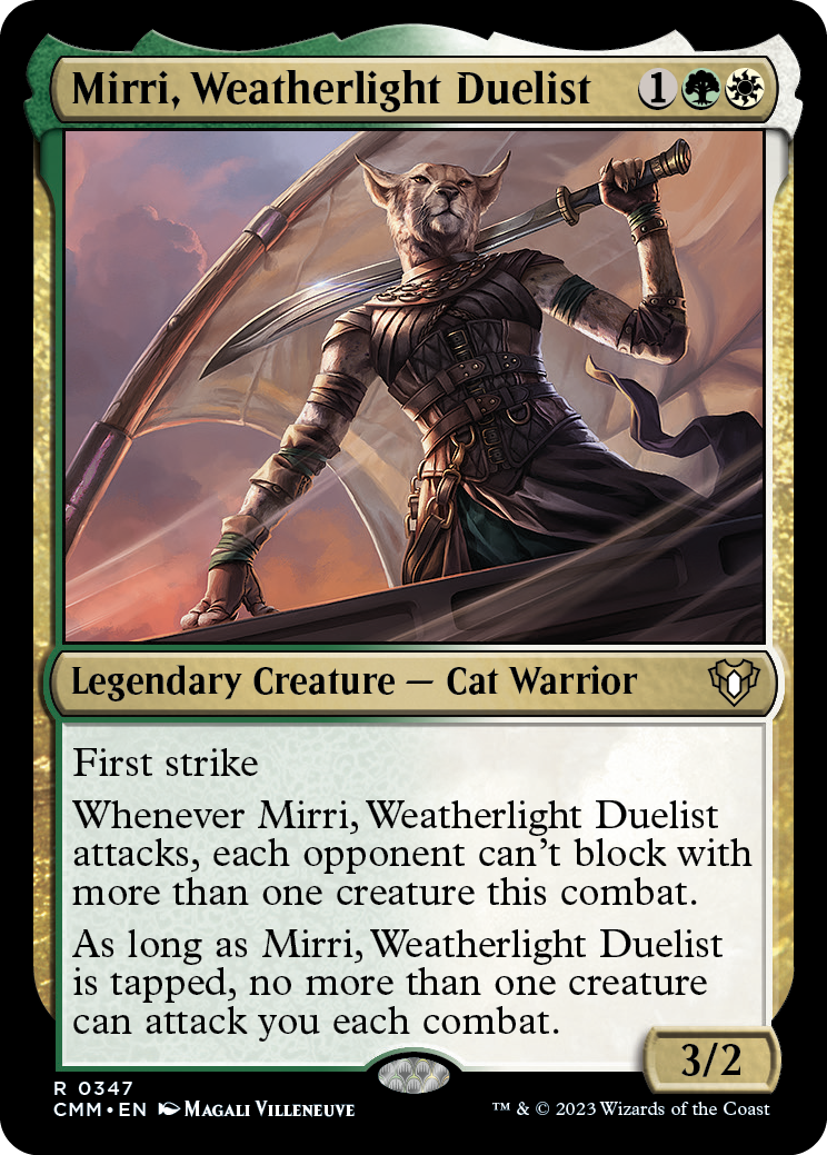 Mirri, Weatherlight Duelist [Commander Masters] | Mindsight Gaming