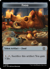 Food // Plot Double-Sided Token [Outlaws of Thunder Junction: Breaking News Tokens] | Mindsight Gaming