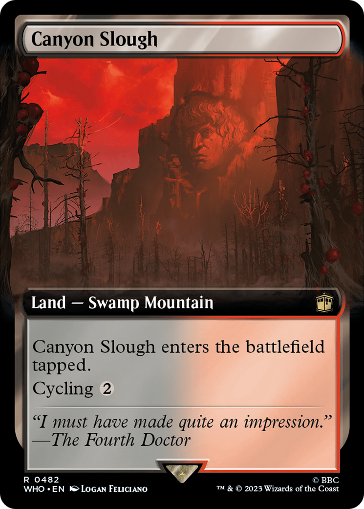 Canyon Slough (Extended Art) [Doctor Who] | Mindsight Gaming