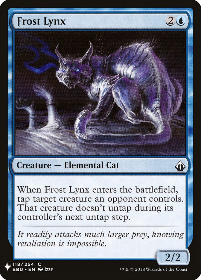 Frost Lynx [Mystery Booster] | Mindsight Gaming