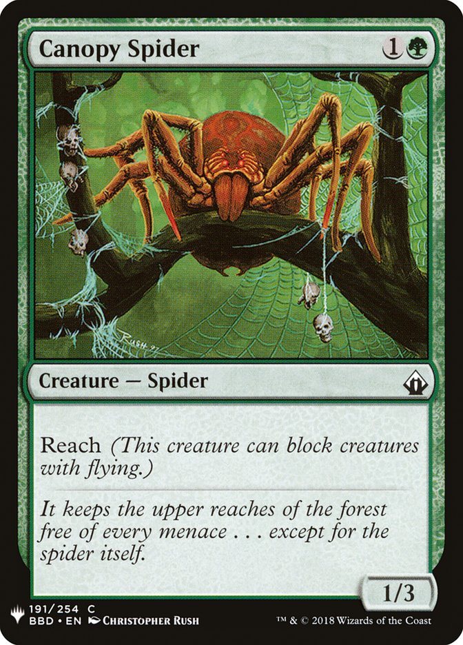 Canopy Spider [Mystery Booster] | Mindsight Gaming