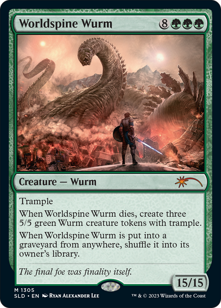 Worldspine Wurm [Secret Lair Drop Series] | Mindsight Gaming