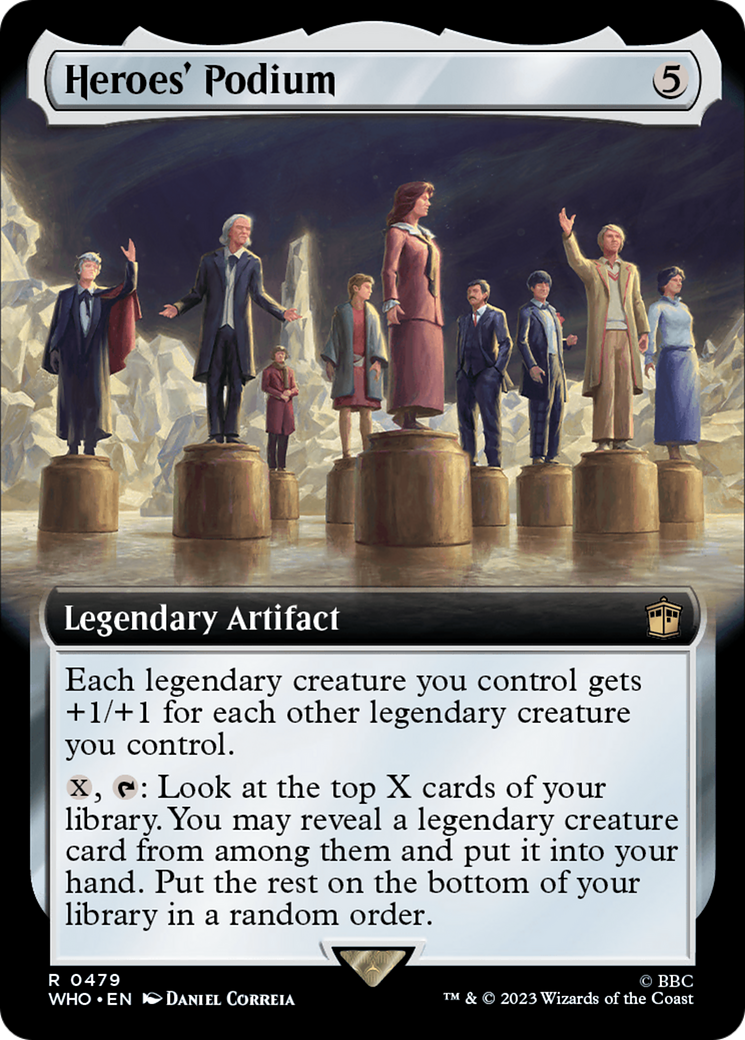 Heroes' Podium (Extended Art) [Doctor Who] | Mindsight Gaming