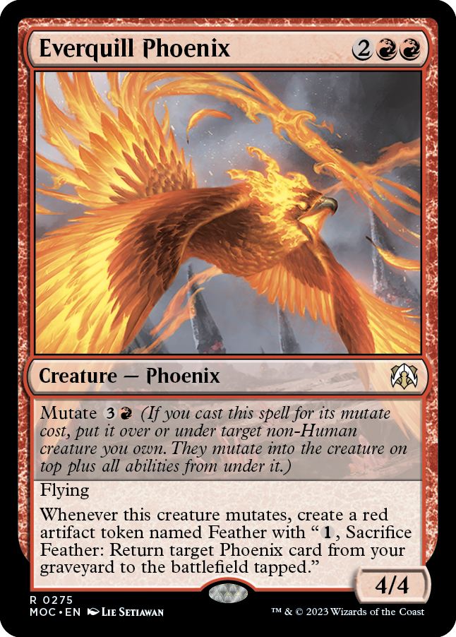 Everquill Phoenix [March of the Machine Commander] | Mindsight Gaming
