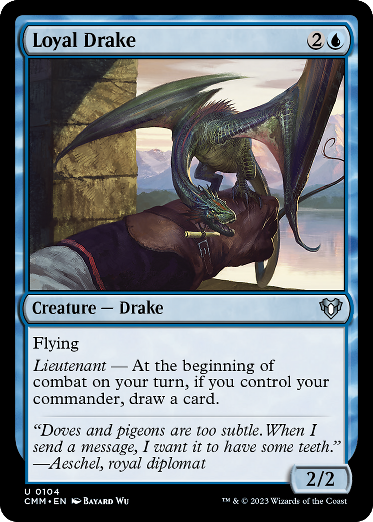 Loyal Drake [Commander Masters] | Mindsight Gaming