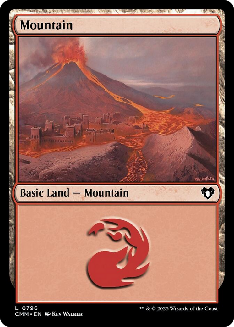 Mountain (796) [Commander Masters] | Mindsight Gaming