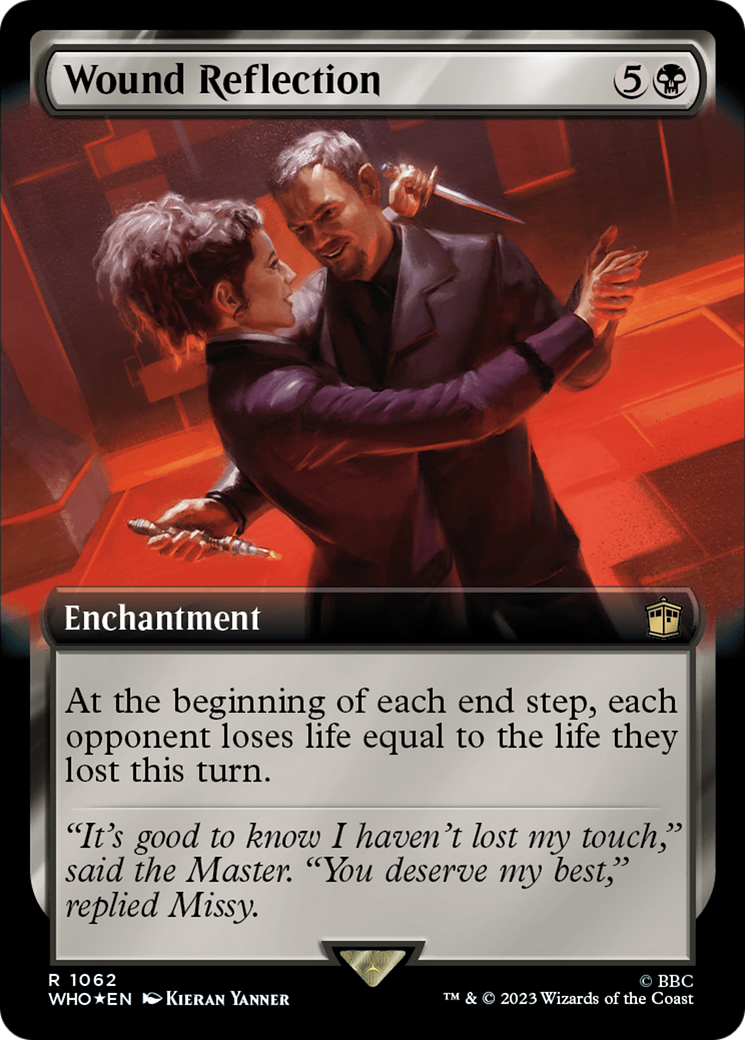 Wound Reflection (Extended Art) (Surge Foil) [Doctor Who] | Mindsight Gaming