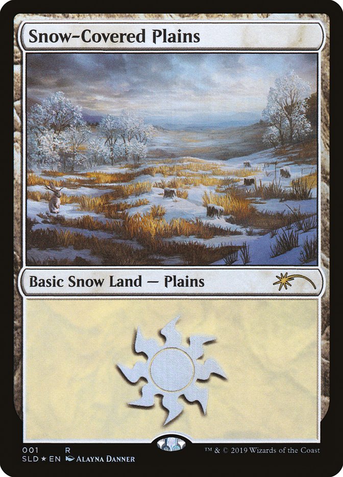 Snow-Covered Plains (001) [Secret Lair Drop Series] | Mindsight Gaming
