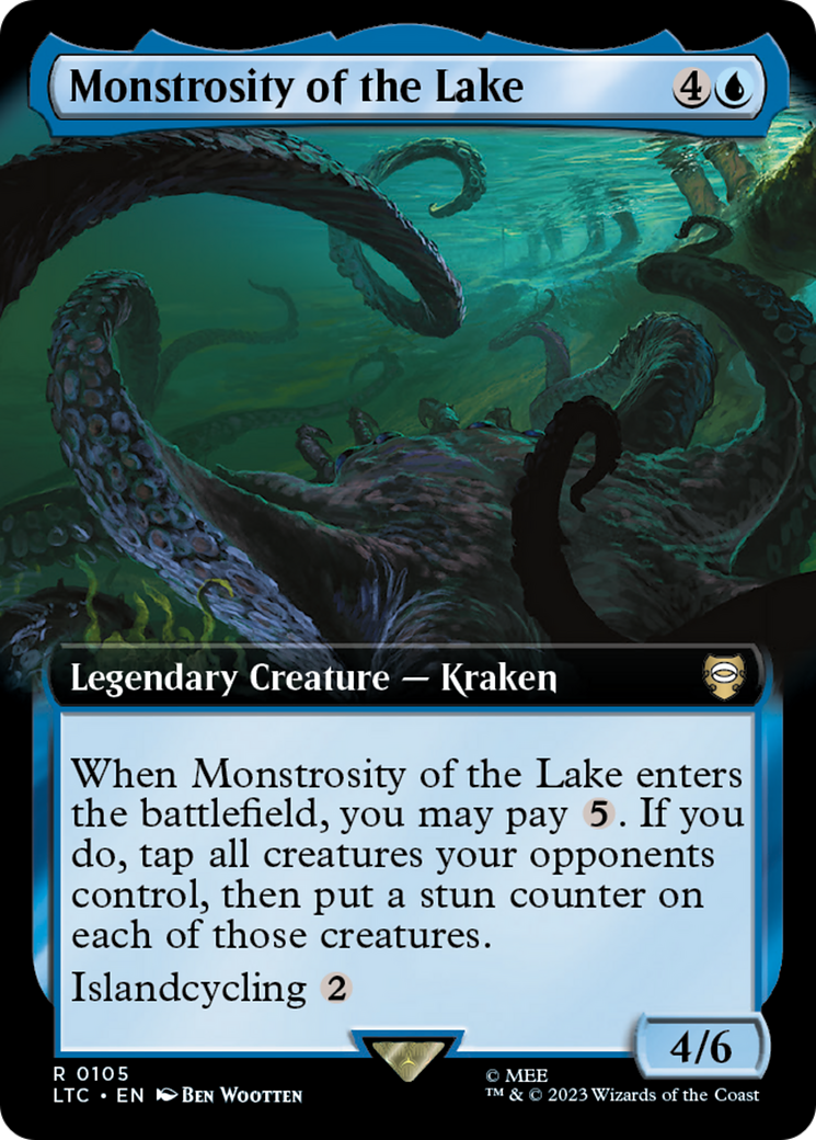 Monstrosity of the Lake (Extended Art) [The Lord of the Rings: Tales of Middle-Earth Commander] | Mindsight Gaming
