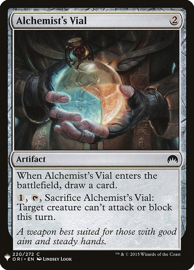 Alchemist's Vial [Mystery Booster] | Mindsight Gaming