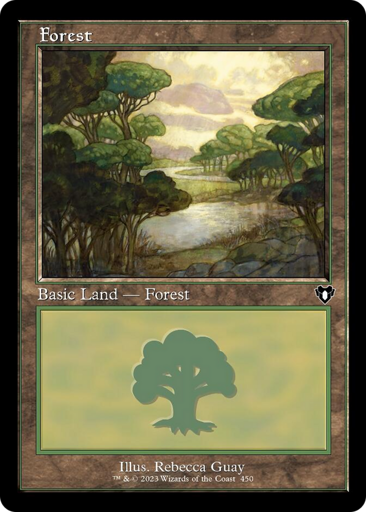 Forest (450) (Retro) [Commander Masters] | Mindsight Gaming