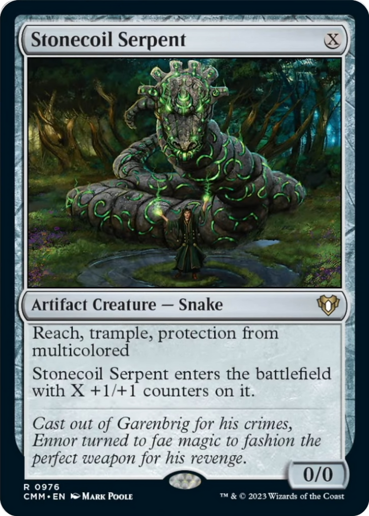 Stonecoil Serpent [Commander Masters] | Mindsight Gaming