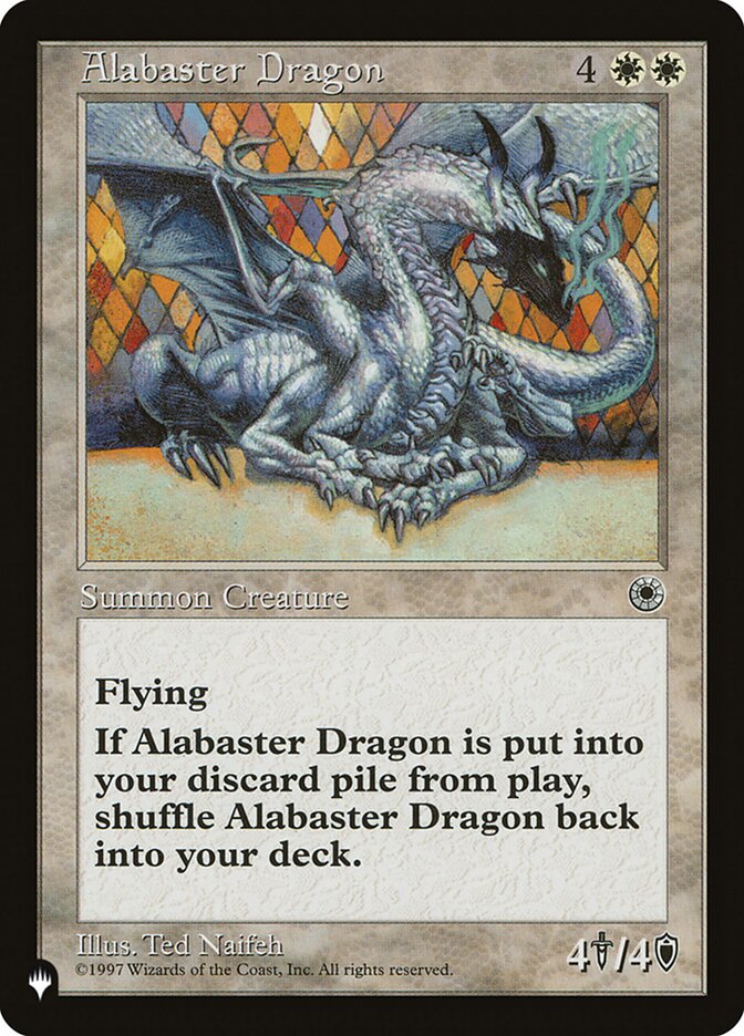 Alabaster Dragon [The List] | Mindsight Gaming