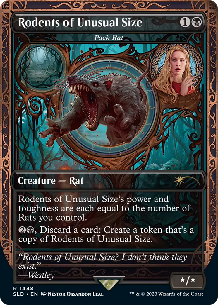 Rodents of Unusual Size - Pack Rat [Secret Lair Drop Series] | Mindsight Gaming
