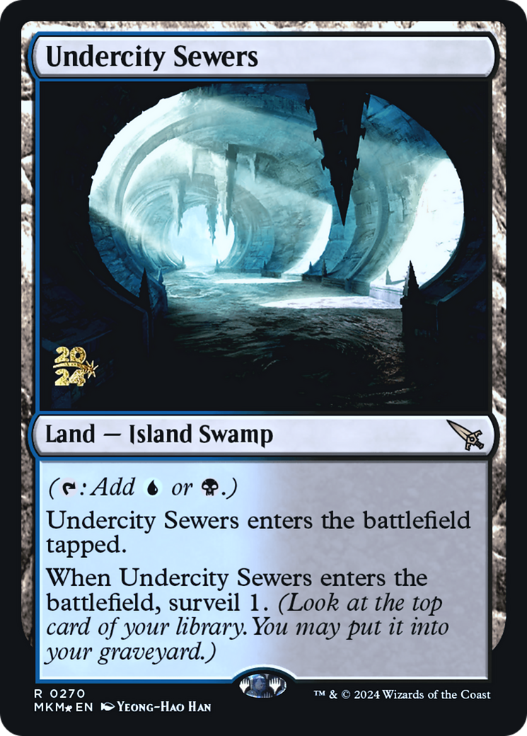 Undercity Sewers [Murders at Karlov Manor Prerelease Promos] | Mindsight Gaming