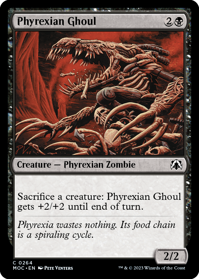 Phyrexian Ghoul [March of the Machine Commander] | Mindsight Gaming