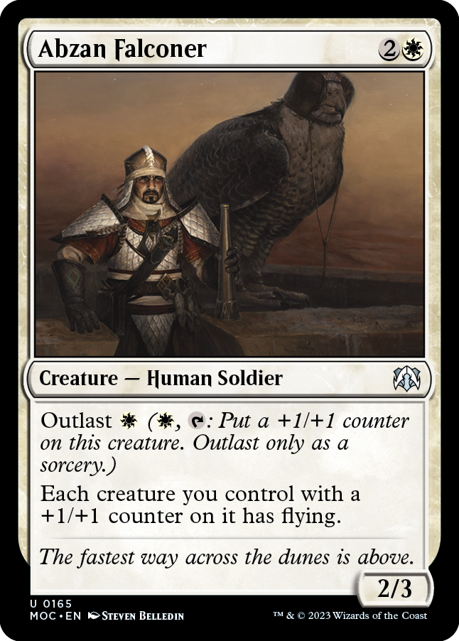 Abzan Falconer [March of the Machine Commander] | Mindsight Gaming