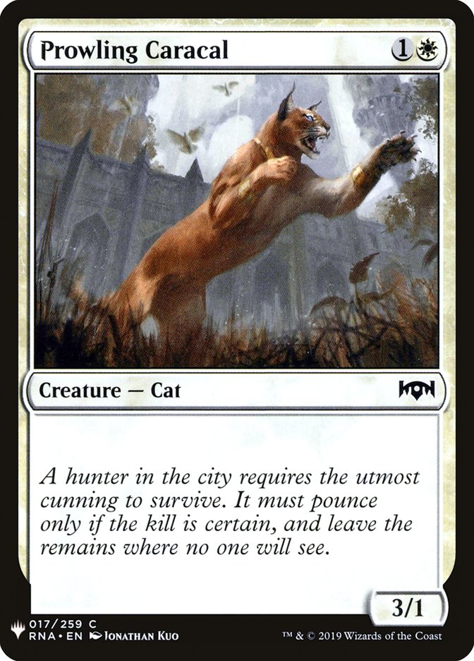 Prowling Caracal [Mystery Booster] | Mindsight Gaming