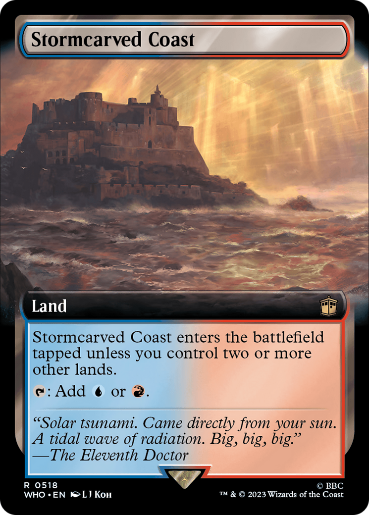 Stormcarved Coast (Extended Art) [Doctor Who] | Mindsight Gaming