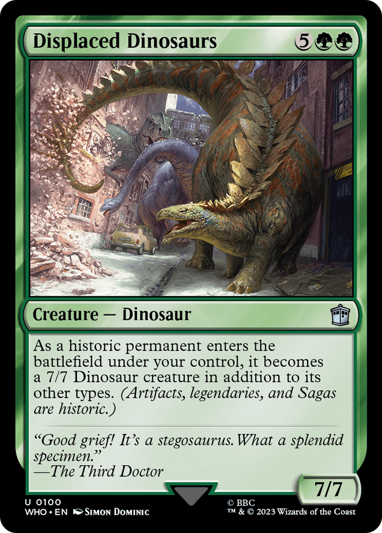 Displaced Dinosaurs [Doctor Who] | Mindsight Gaming