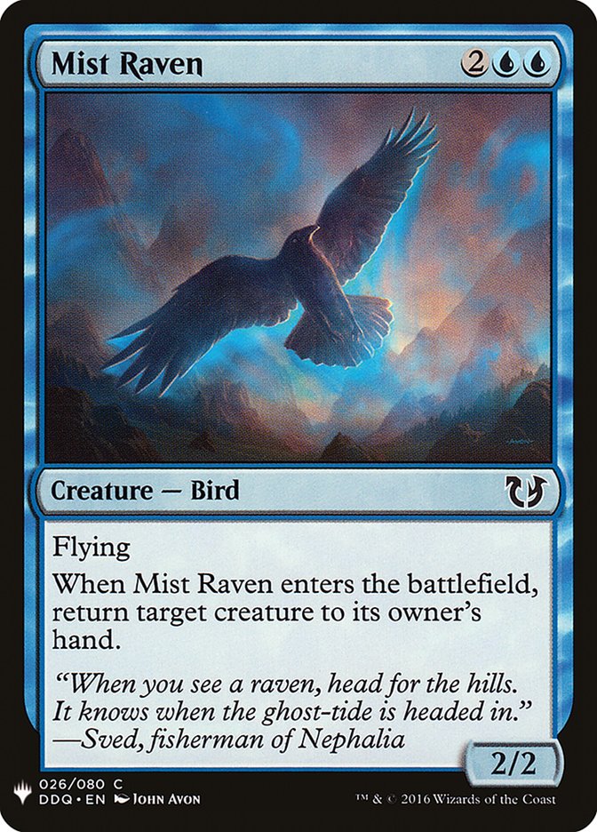 Mist Raven [Mystery Booster] | Mindsight Gaming