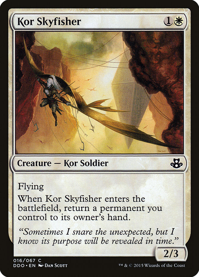 Kor Skyfisher [Duel Decks: Elspeth vs. Kiora] | Mindsight Gaming