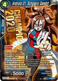 Android 21, Scholarly Gambit (P-202) [Promotion Cards] | Mindsight Gaming