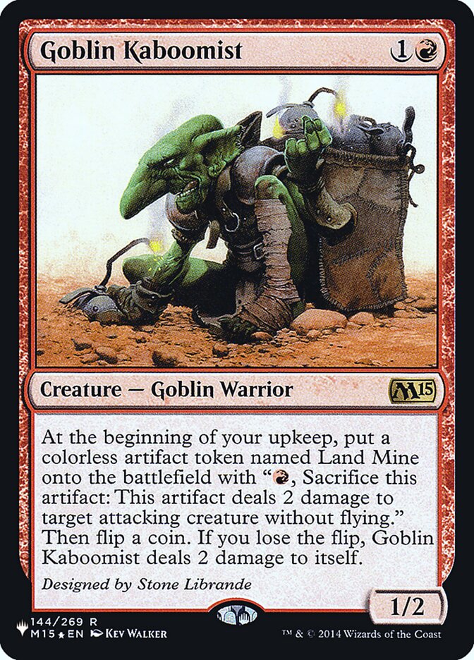 Goblin Kaboomist [Secret Lair: Heads I Win, Tails You Lose] | Mindsight Gaming