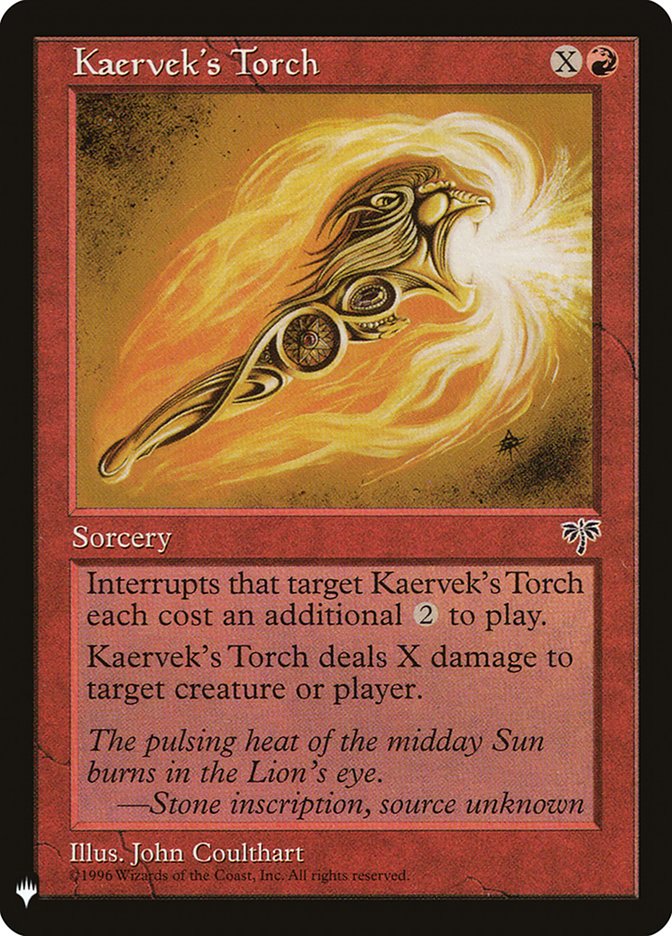 Kaervek's Torch [Mystery Booster] | Mindsight Gaming