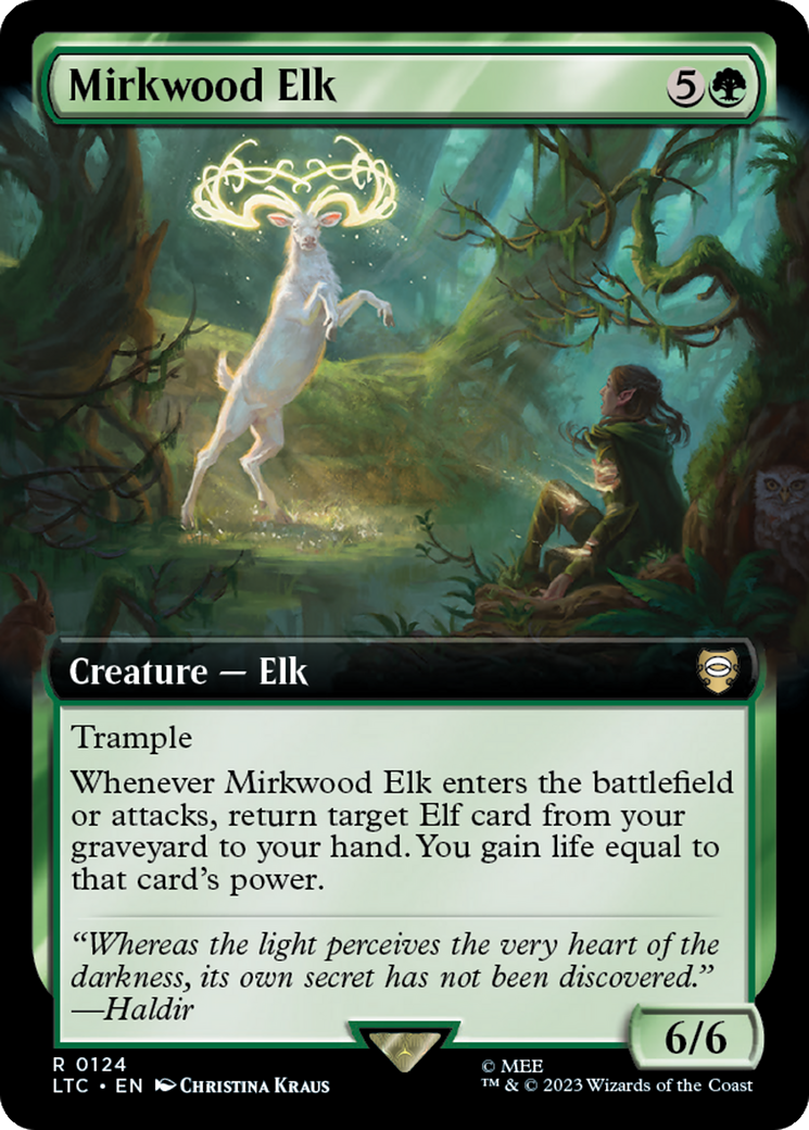 Mirkwood Elk (Extended Art) [The Lord of the Rings: Tales of Middle-Earth Commander] | Mindsight Gaming