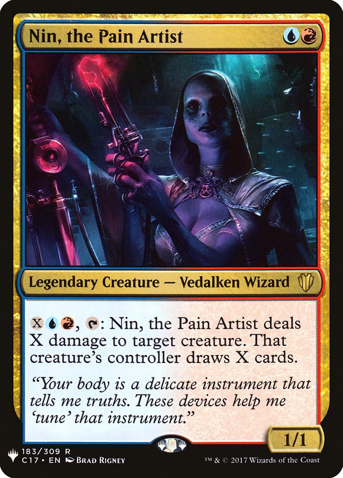Nin, the Pain Artist [Mystery Booster] | Mindsight Gaming
