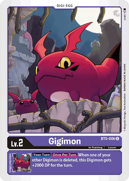 Gigimon [BT5-006] [Battle of Omni] | Mindsight Gaming